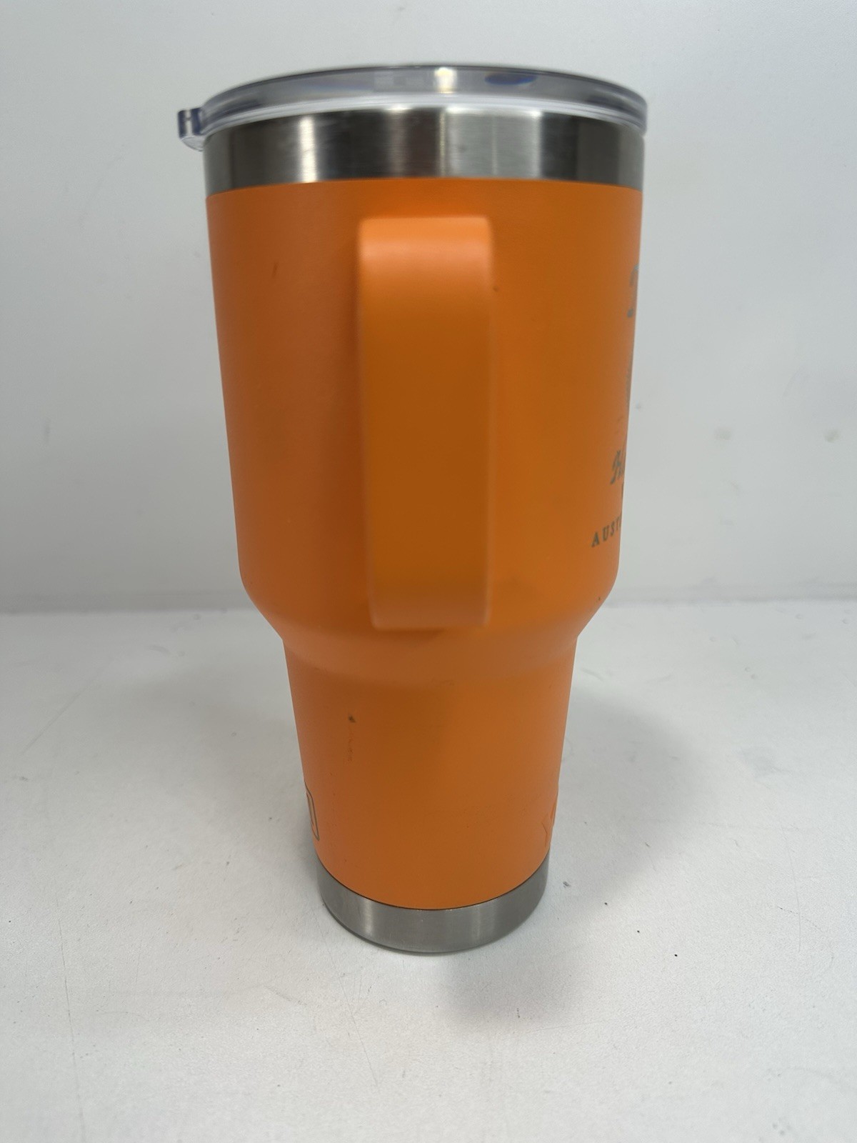 Yeti 42oz Rambler Orange Tito’s Vodka