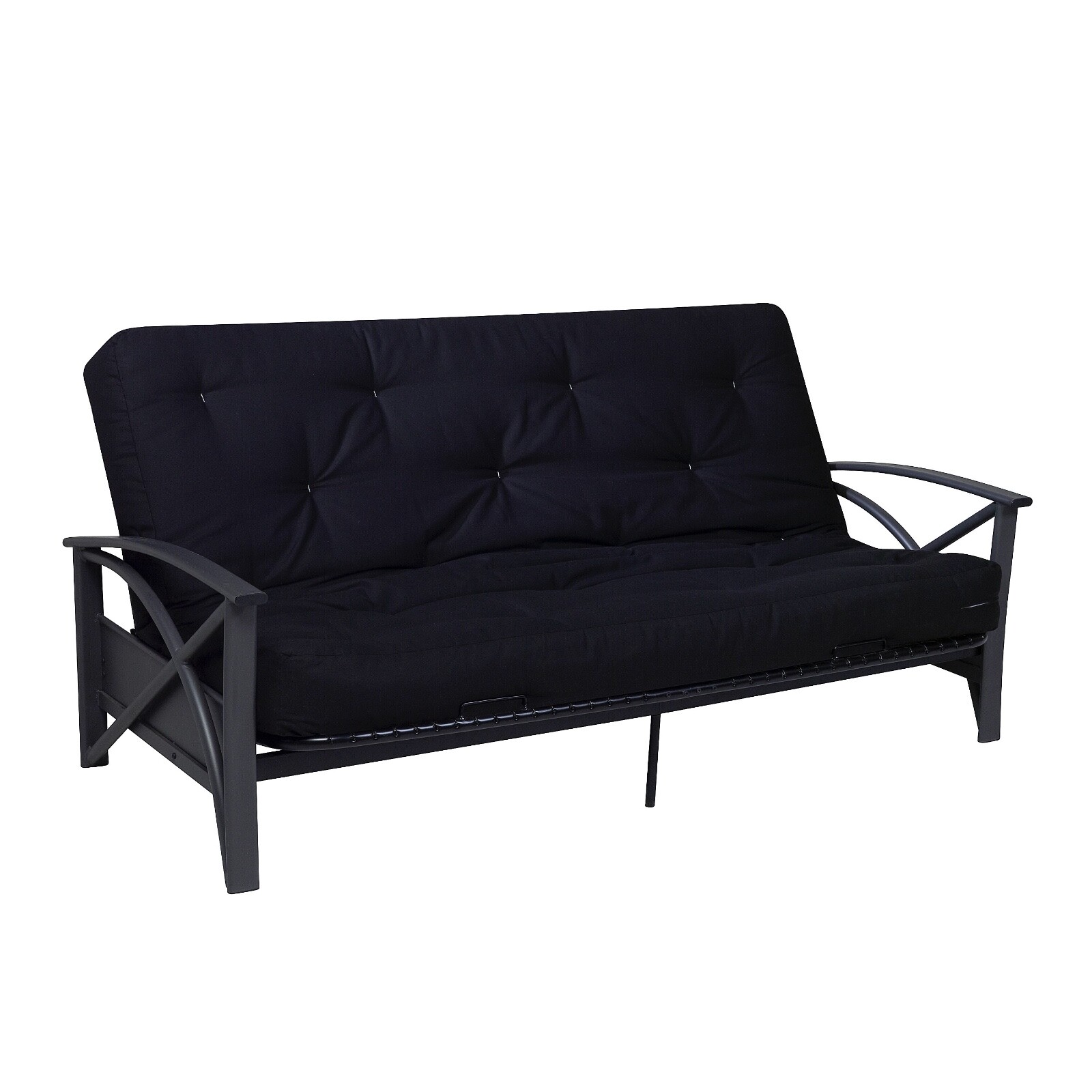 Brand new, un-opened, black futon mattress (still in box)