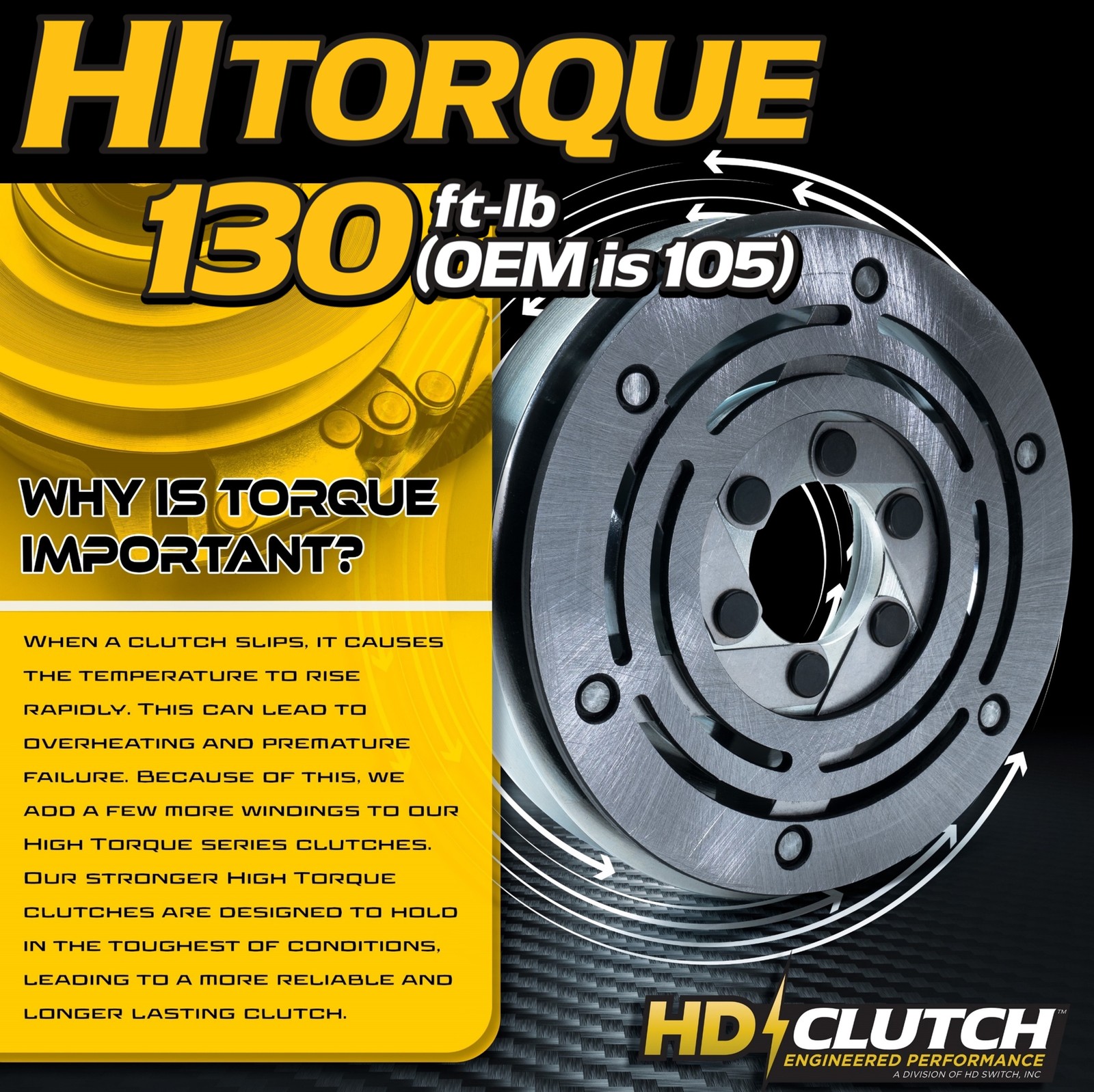 PTO Clutch for Cub Cadet 917-05209 5219-177 OEM Upgrade HiTorque & Billet Pulley