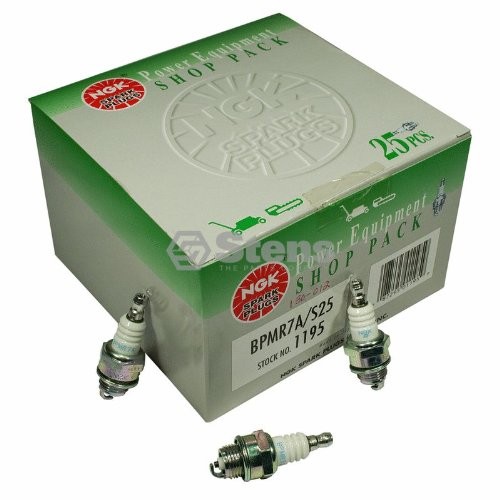 NGK Genuine OEM Standard Spark Plug (25) Shop Pack, BPMR7A-25PK