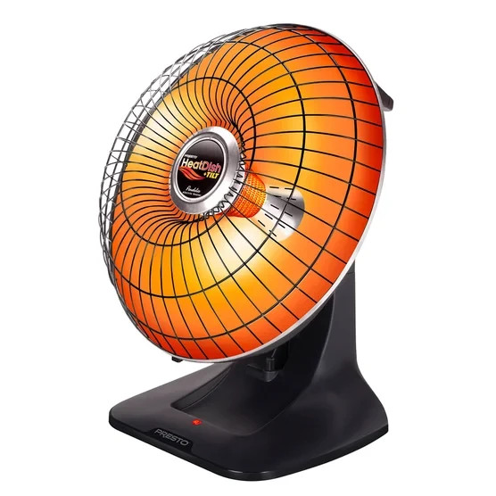 Presto Heatdish plus Tilt Parabolic Radiant Heater, Reflective, Electric, NEW+++