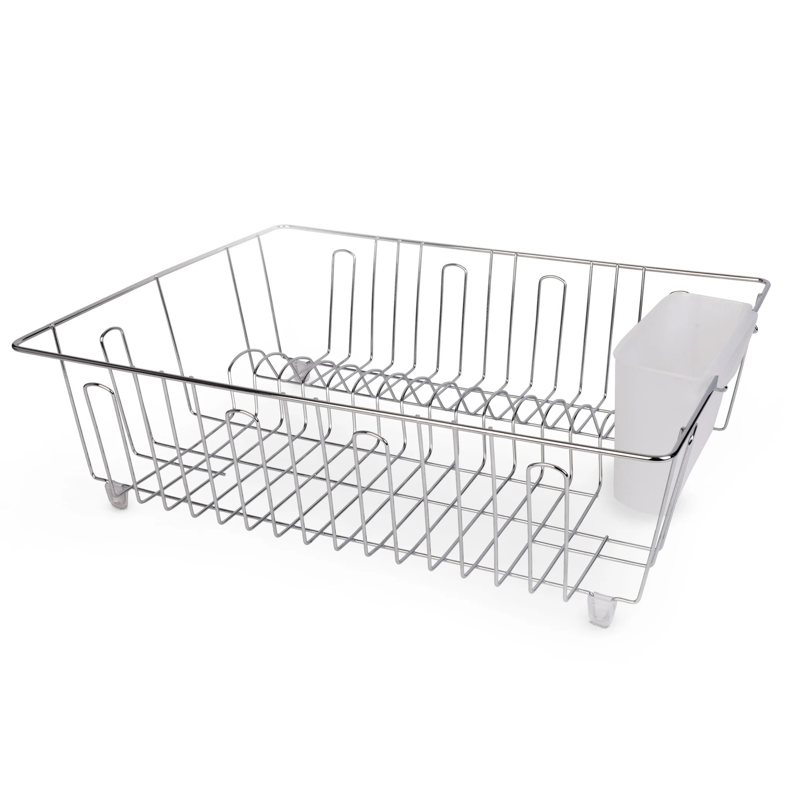 Small Dish Drainer Rack – Chrome/Black