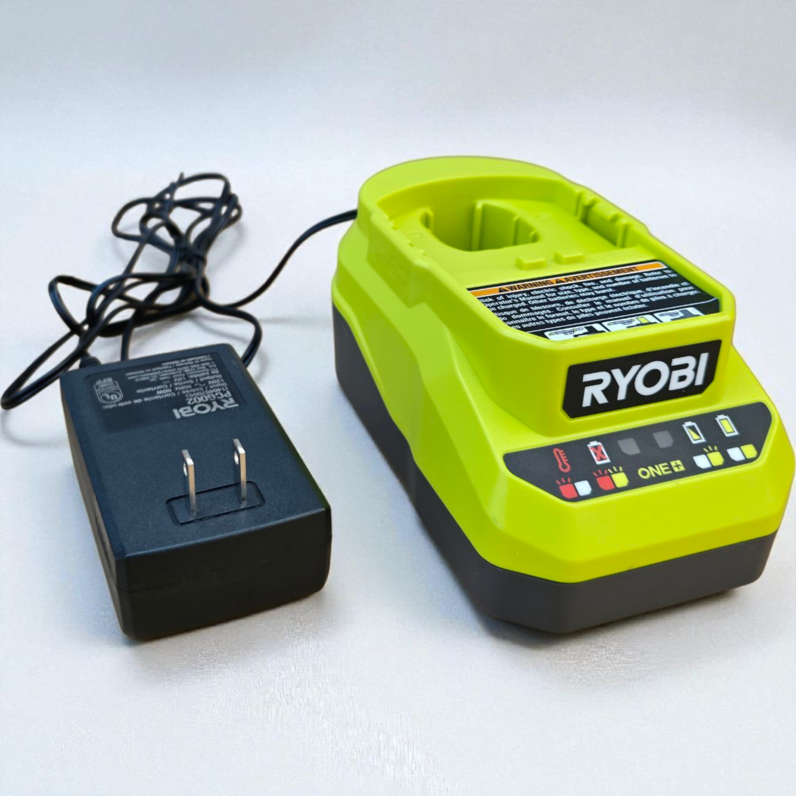 Ryobi PCG002 18V ONE+ Lithium-Ion FAST Battery Charger OEM