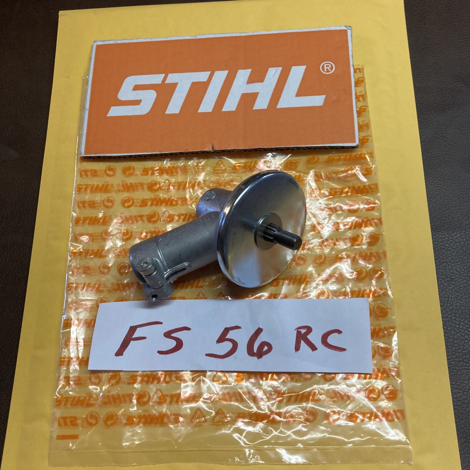 NEW Genuine OEM STIHL FS 56 RC Trimmer Gearbox Gear Head Assembly