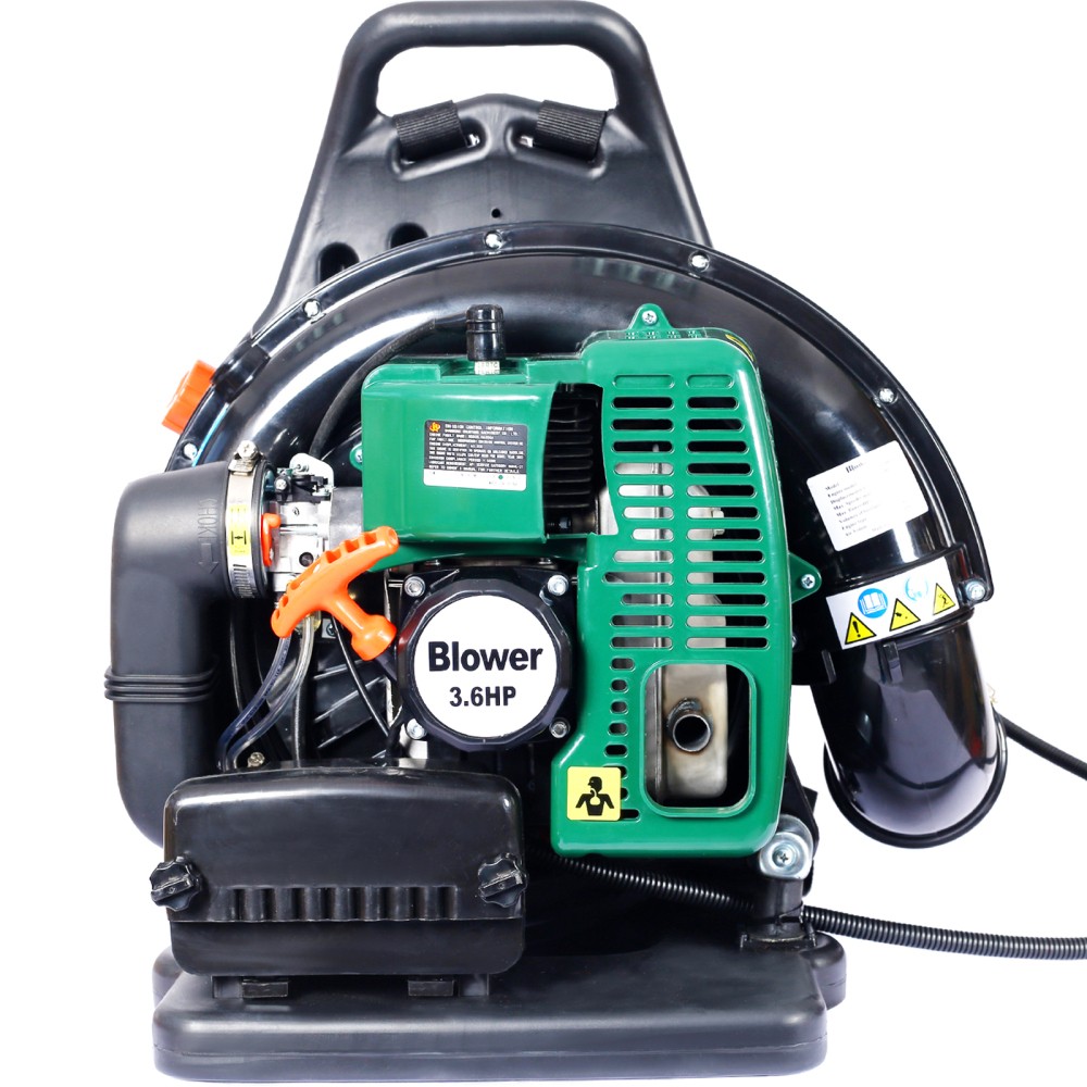2 Stroke Backpack Leaf Blower, Gas 63.3cc 3.6HP 750 CFM Free Shipping