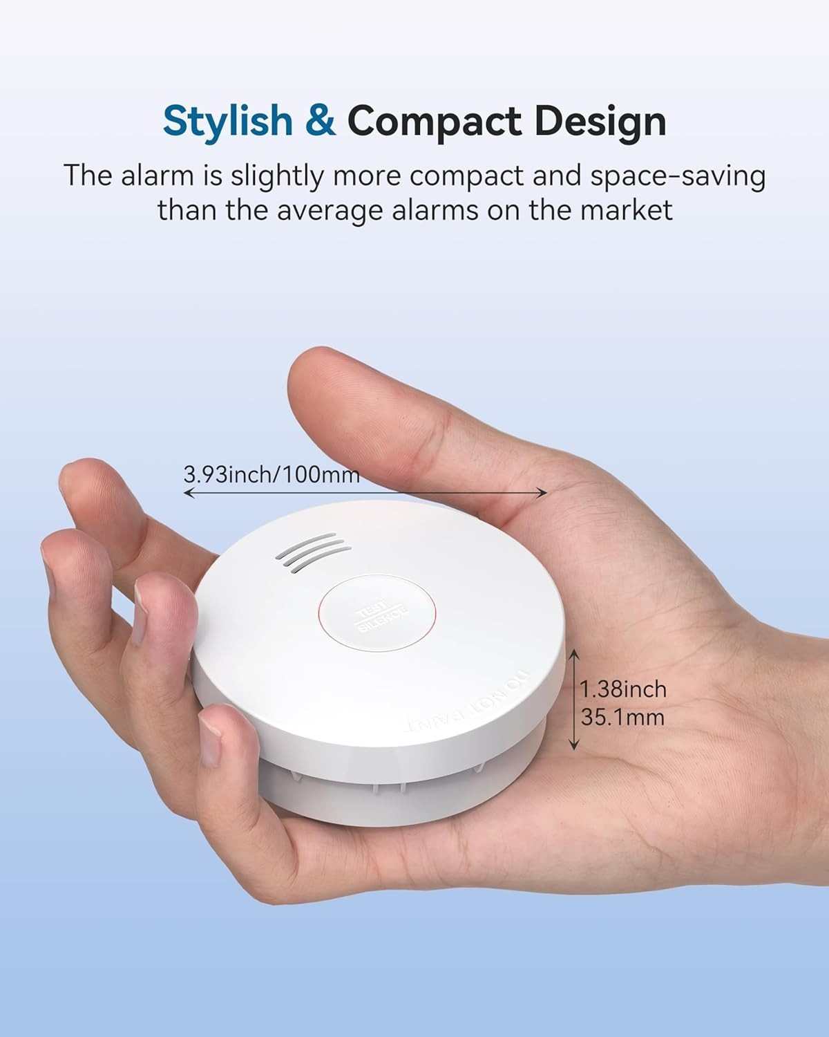2025 NEW SITERWELL 10-Year Sealed Battery Smoke Detector Alarm UL Listed 10PACKS