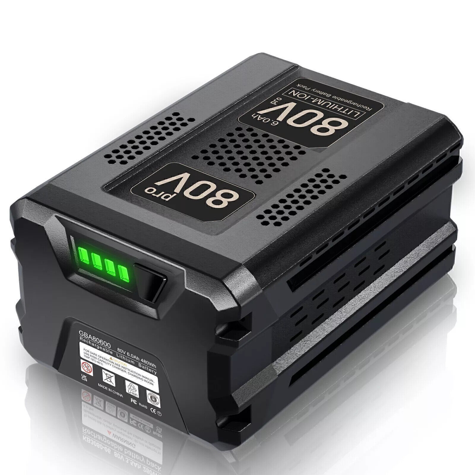 FOR Greenworks 80V Lithium Ion 8.0Ah Rechargeable Li-ion Battery BAB727 GBA80200