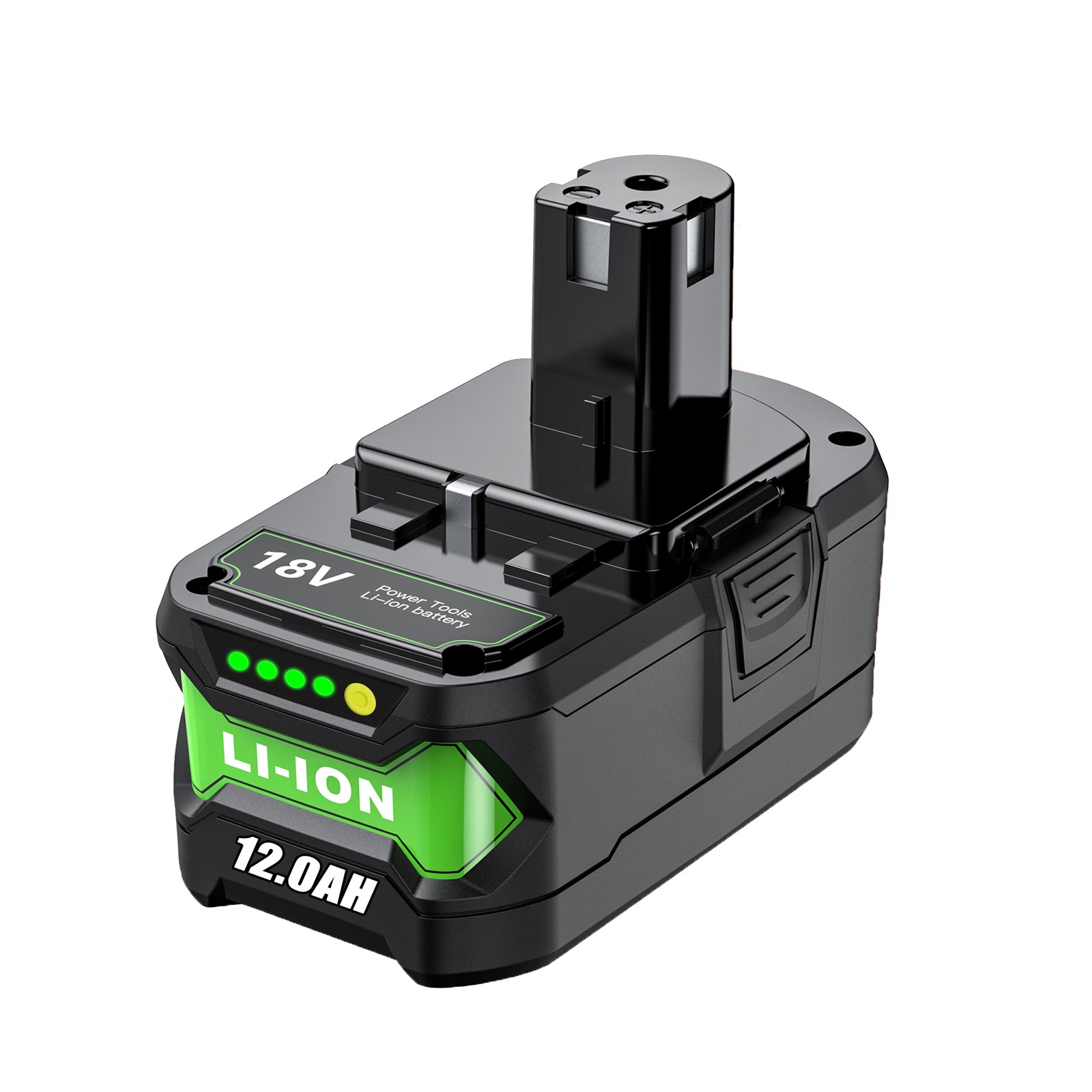 For RYOBI 18V 12.0Ah P108 High Capacity Battery+Charger 18V Lithium-Ion One Plus