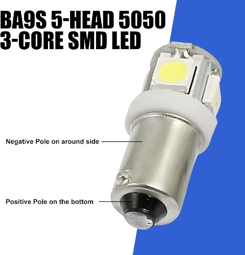 10 PCS Car LED Interior Light Kit, 360 Degree Illumination Width Indicator Light