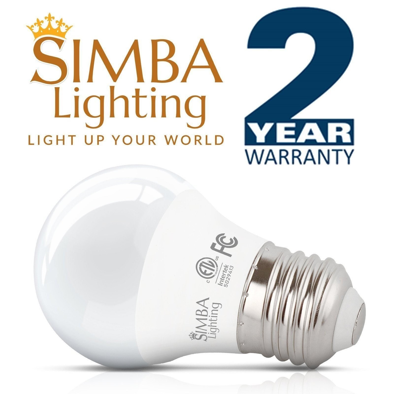 [6 Pack] LED A15 Refrigerator 4W 120V 40W Equivalent Bulbs E26 5000K Daylight
