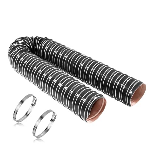 3.5in Automotive Air Duct Hose, Length 1 Meter-3.3ft, 3.5in-3.3FT-1M Black