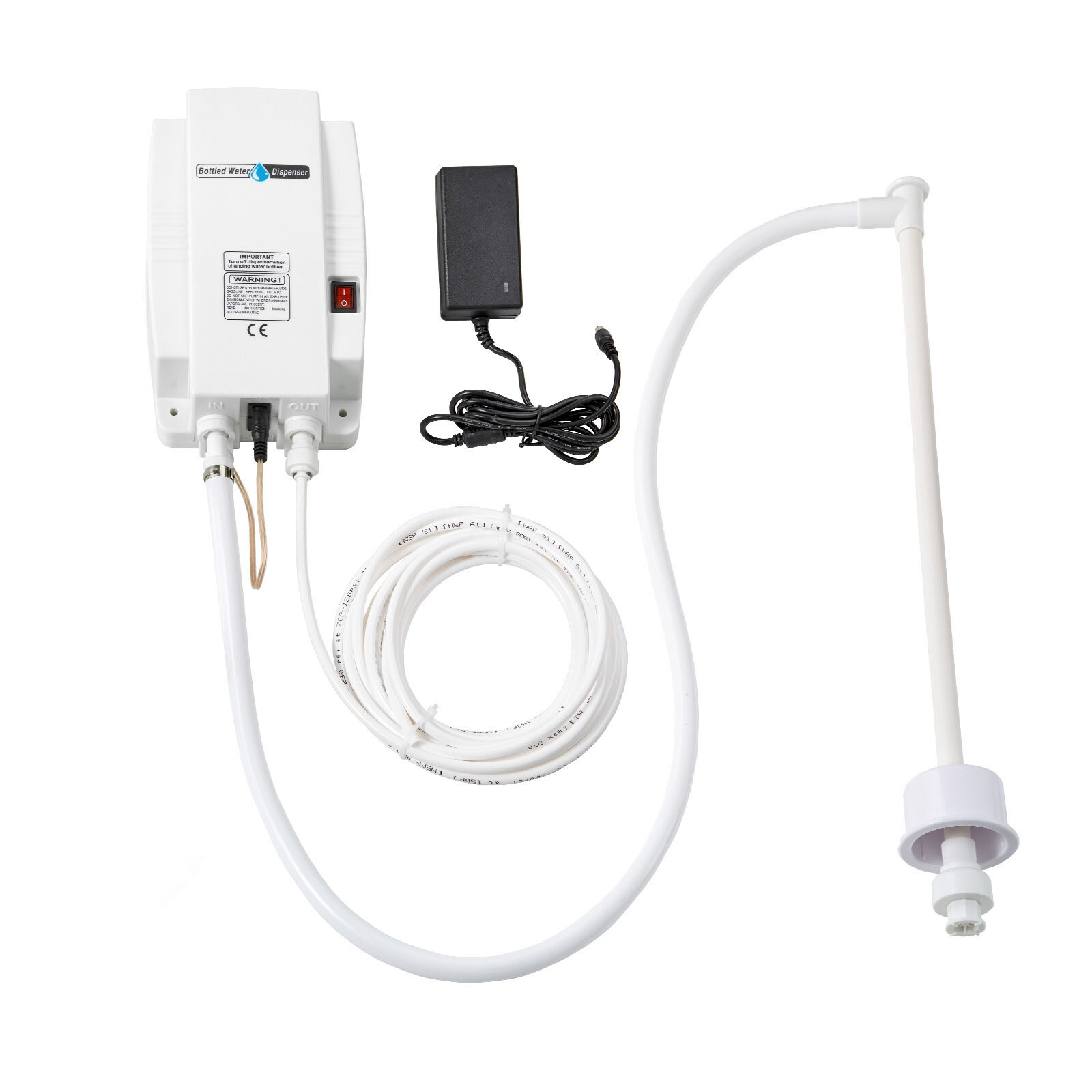 VEVER AC Bottled Water Dispensing Pump System Dispenser Replace Bunn Flojet 110V