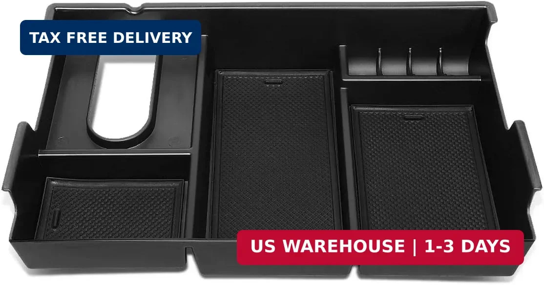 DNA MOTORING ZTL-Y-0008 Center Console Armrest Organizer Tray [for 07-19 Tundra]