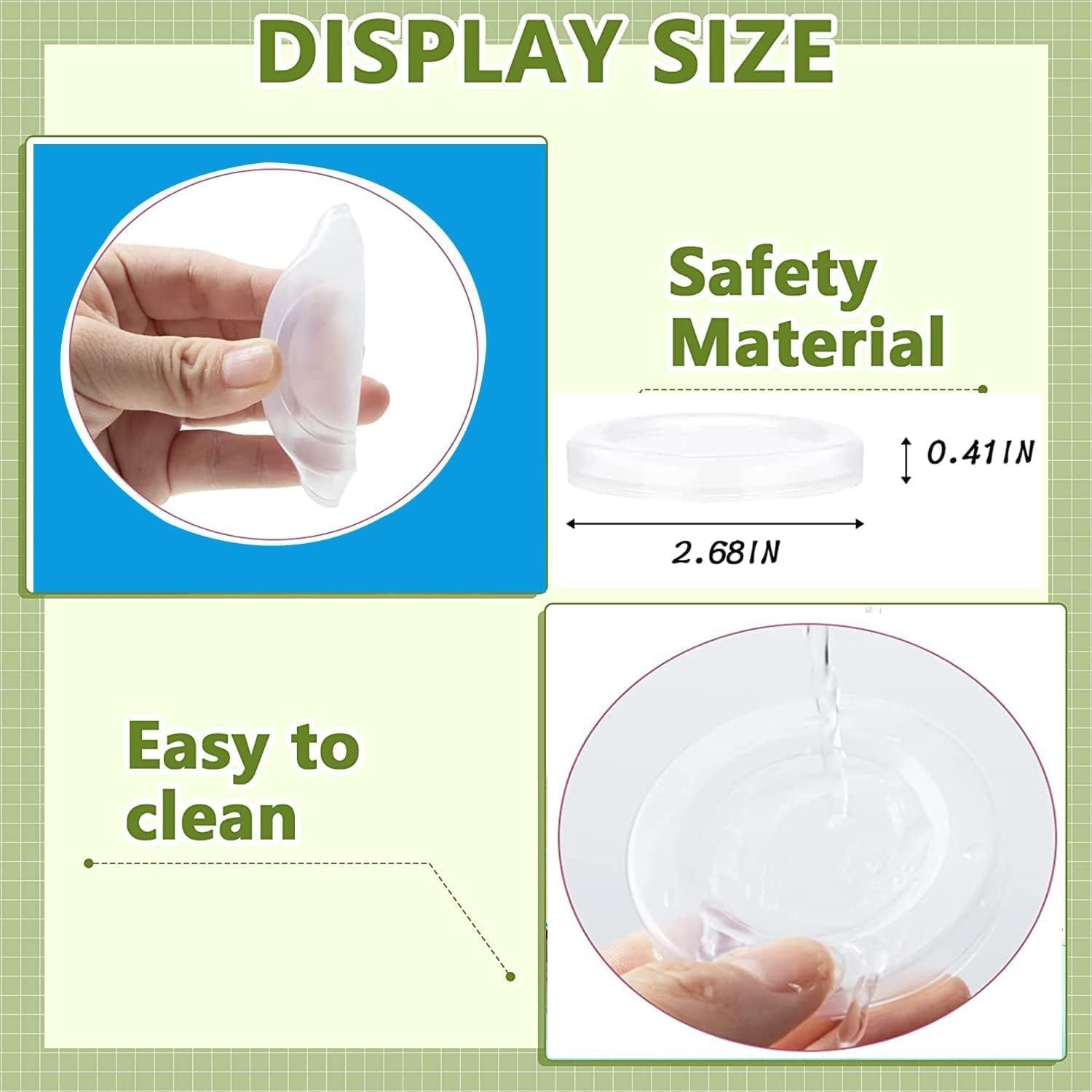 15PCS Oui Yogurt Jar Lids, Clear Plastic Container Lids for Oui Yogurt Jars, …