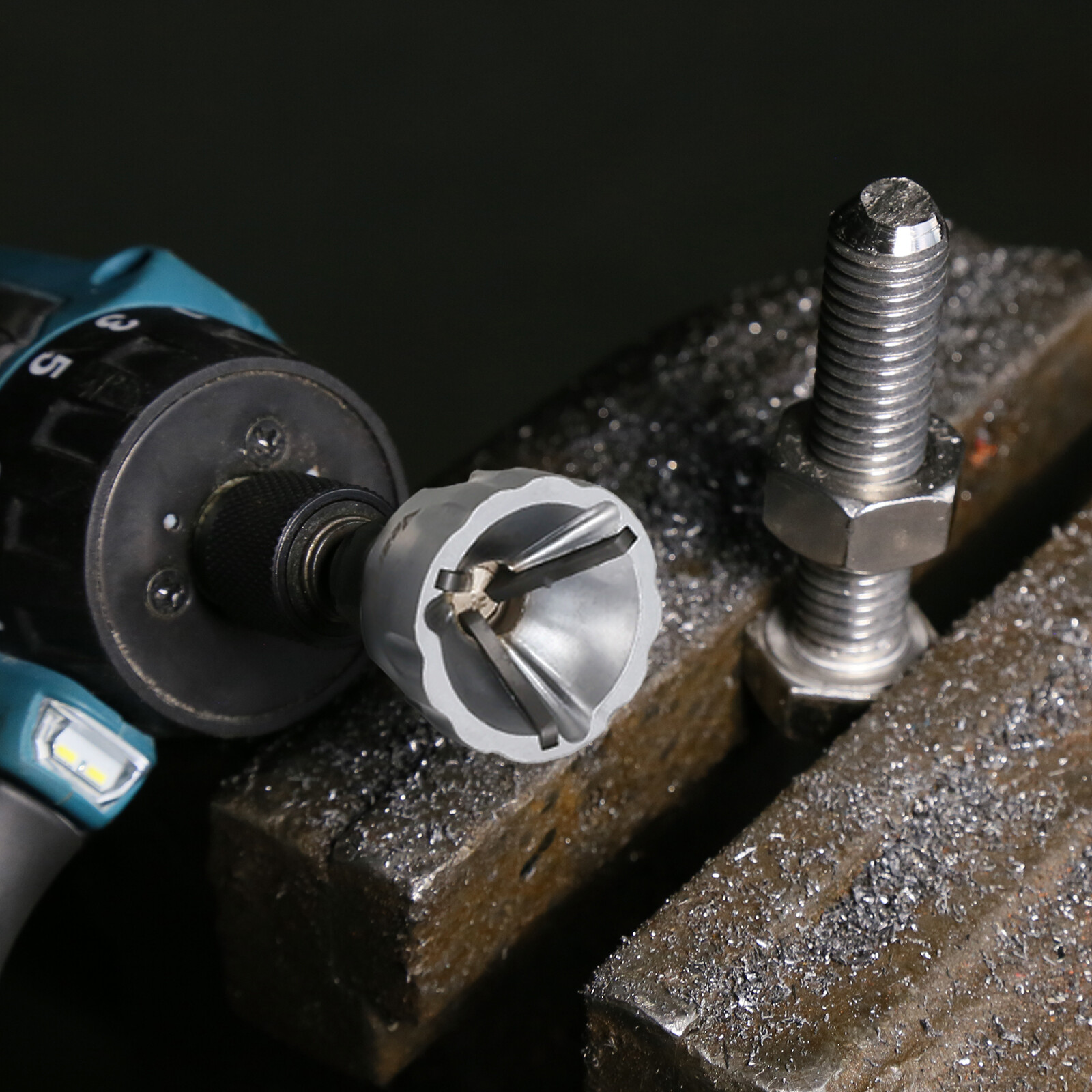 Deburring External Chamfer Tool Metal Chamfering Drill Bit Hex Shank 1/8″ – 3/4″