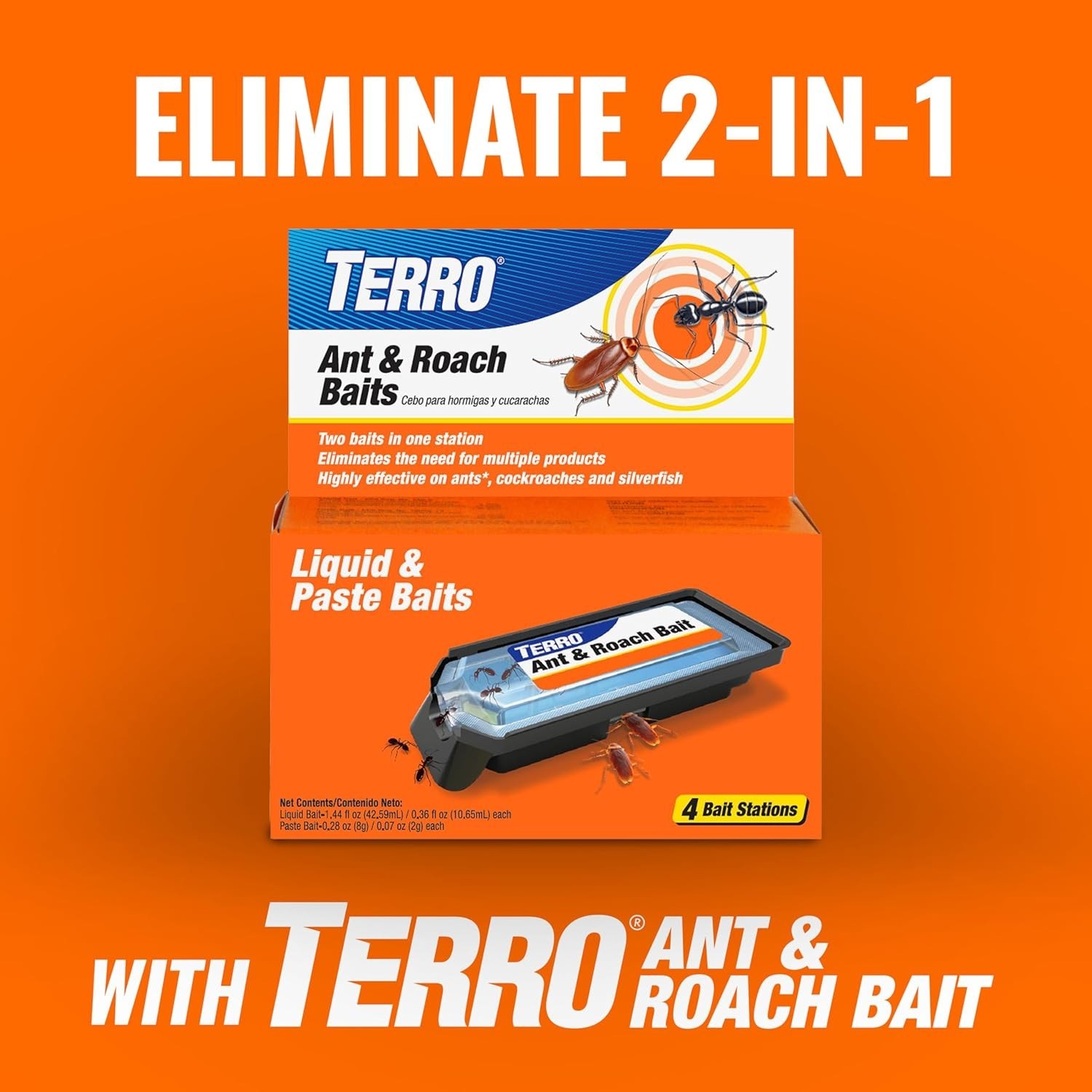 Ready To Use Indoor Roach Bait Roach Gel Killer 3 Oz Free Shipping USA