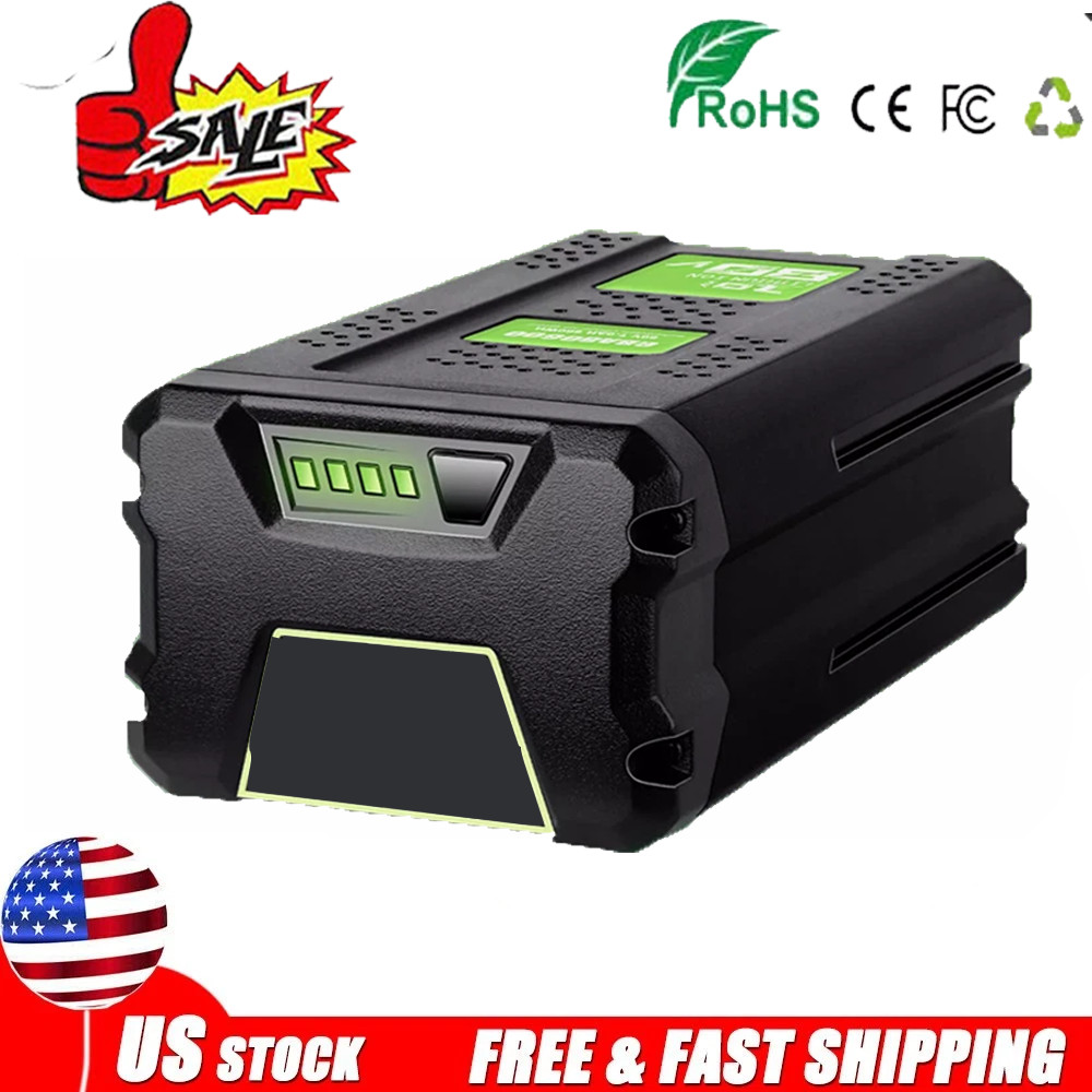 FOR Greenworks 80V Lithium Ion 5.0Ah Rechargeable Li-ion Battery BAB727 GBA80200