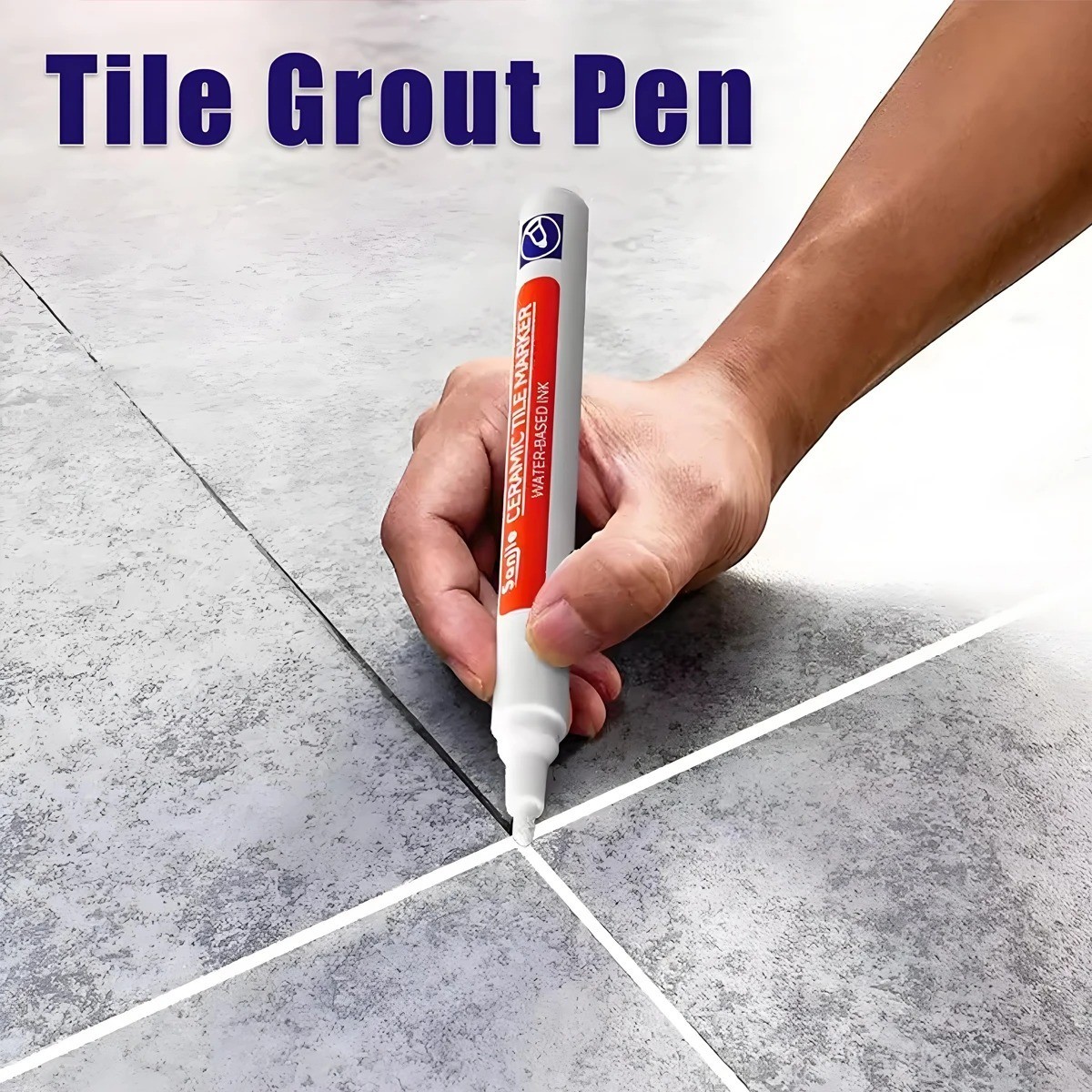 Grout Pen Waterproof Tile Gap Repair Paint Marker Mouldproof Filling Agents