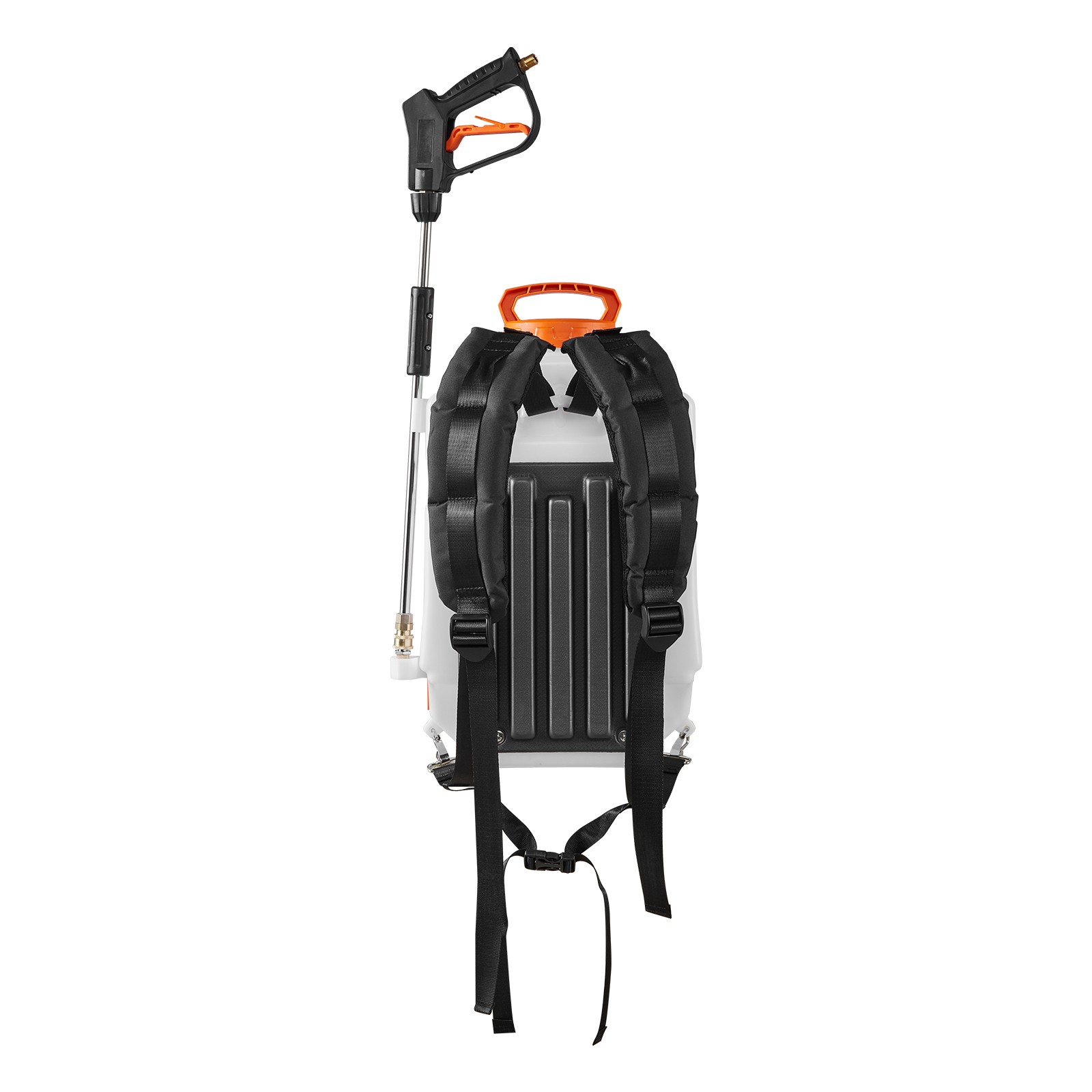 4 Gallon Battery Powered Backpack Sprayer 0-90 PSI 4H Runtime for Yard Lawn