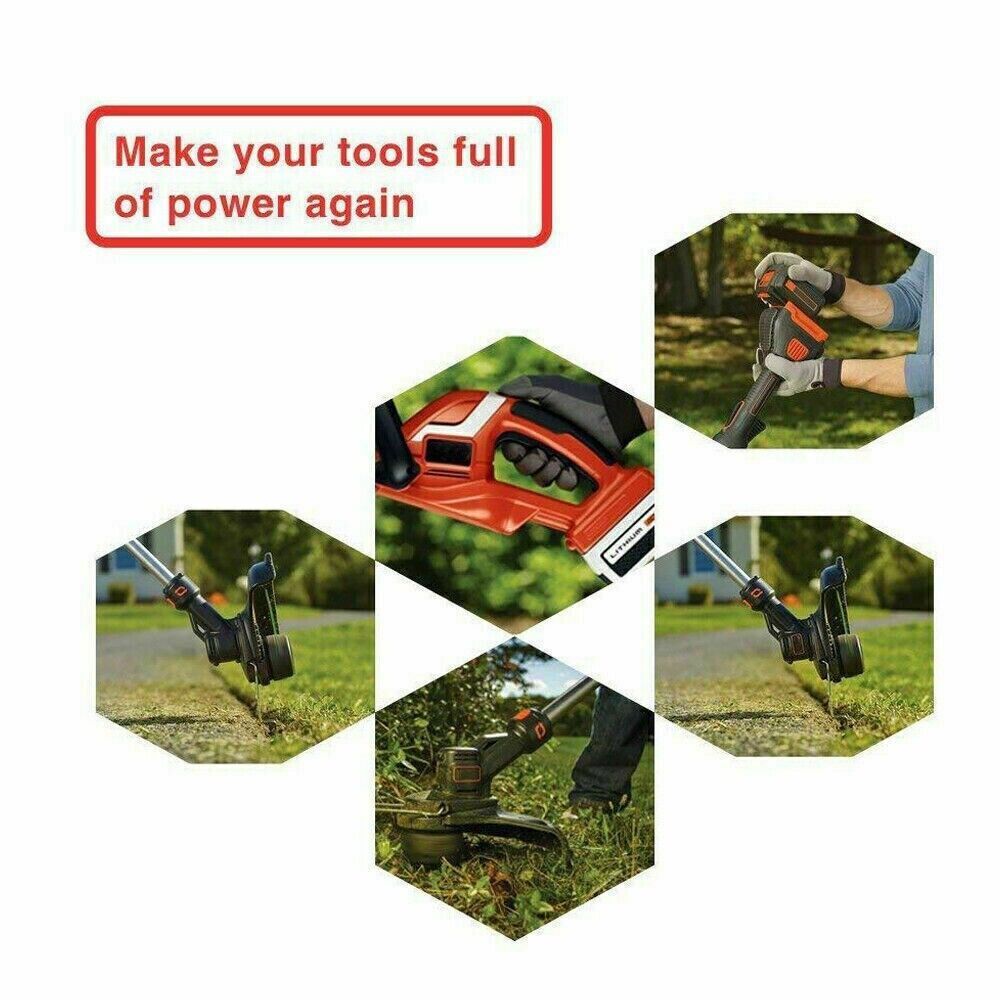 2Pack Battery for Black and Decker 40V 4.0Ah Max Lithium LBX2040 LBXR36 LSW36