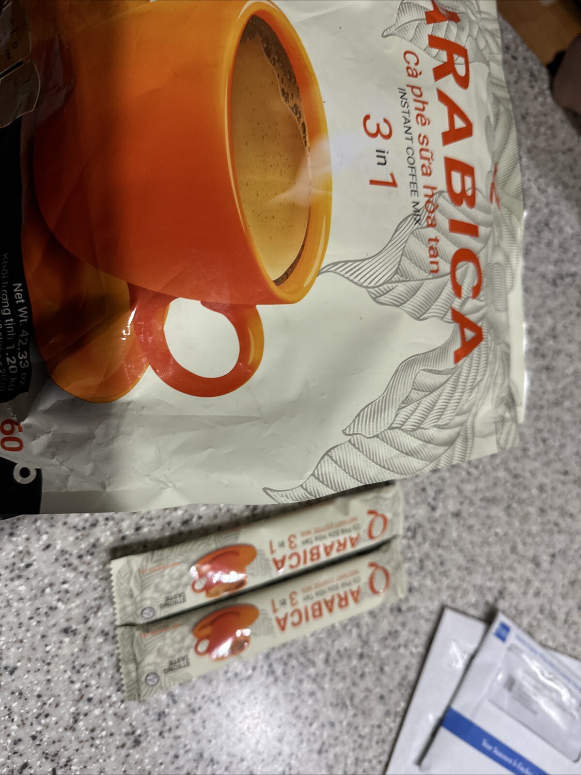 ARABICA INSTANT VIETNAMESE COFFEE 3IN1 60 STICKS *20G