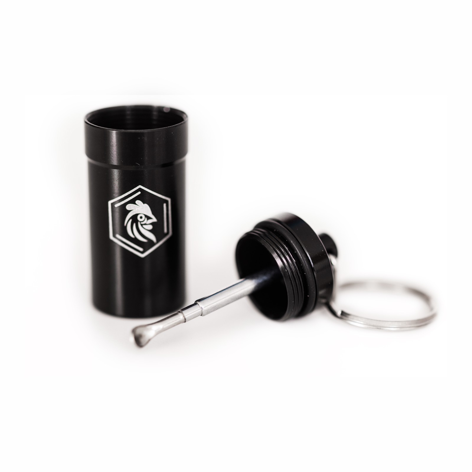 Metal Airtight Storage Container with Telescopic Spoon – Water & Smell Resistant