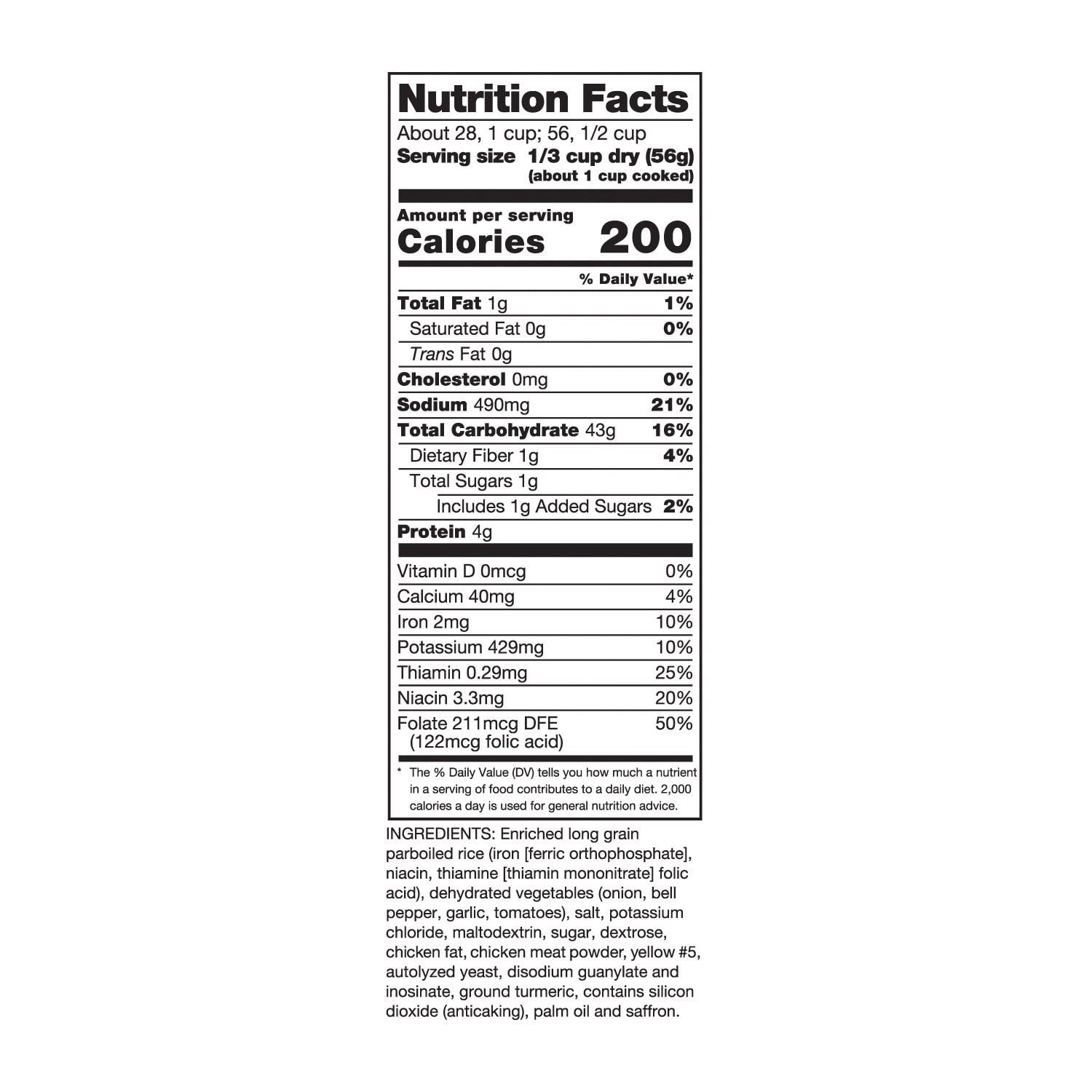ParExcellence Yellow Rice 3.5 lbs – Flavored Long Grain Rice. Free Shipping