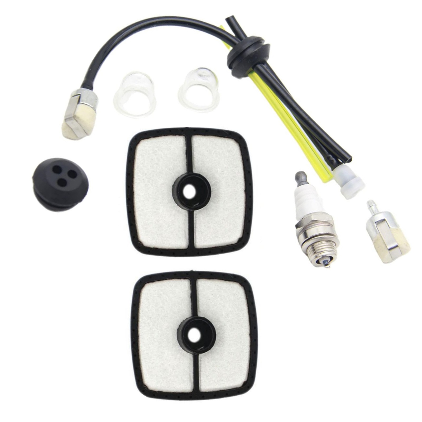 100% New Metal+Plastic OEM 90152 Lawn Mower Air Filter Tune Up Kit For Echo