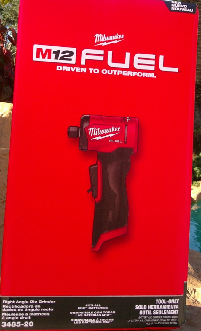 Milwaukee 3485-20 1/4″ Angle Die Grinder M12 FUEL 12 Volt