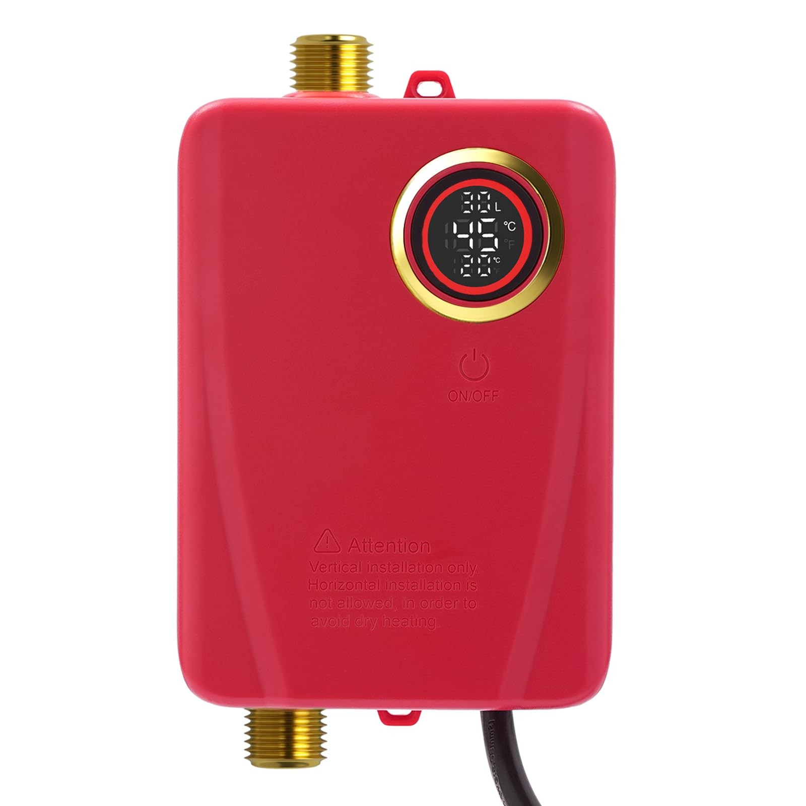 3000W Electric Water Heater Instant Hot Water Heater Hot Water Heater 68-122 F°