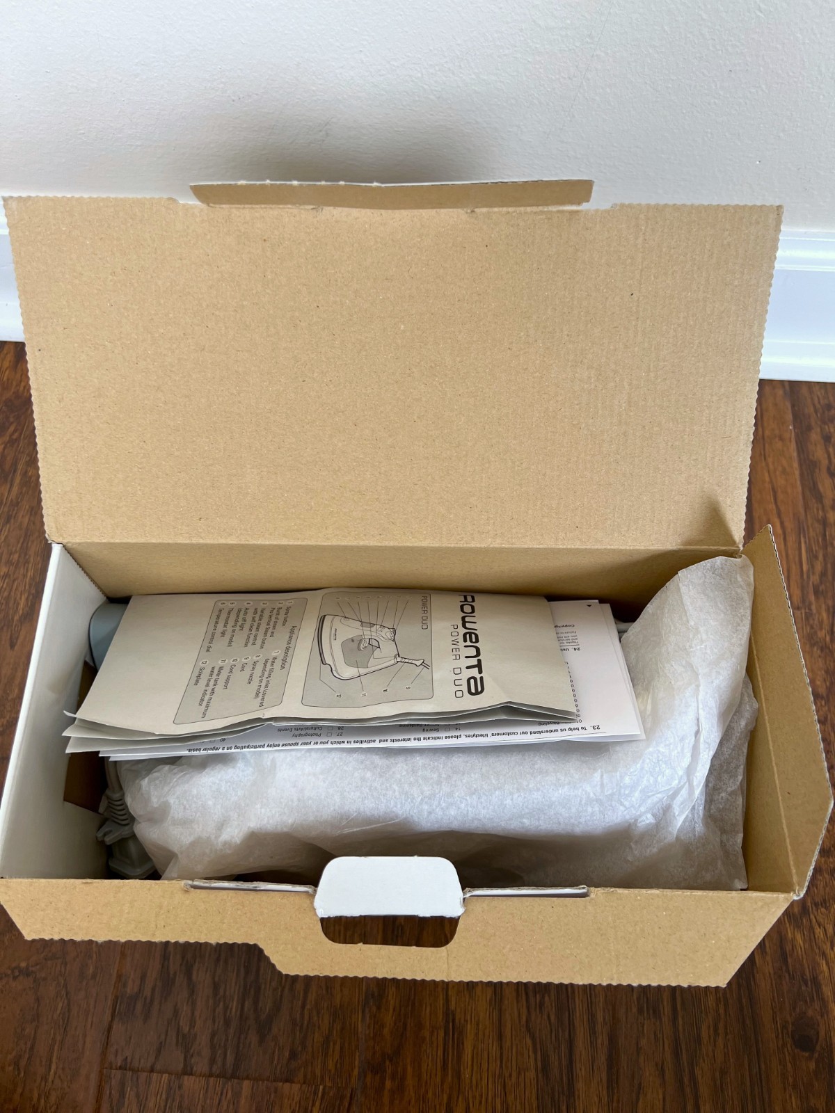 *NEW in Box* ROWENTA Power Duo Iron DX6700 Pro Vertical Steam Self Clean *1700W*
