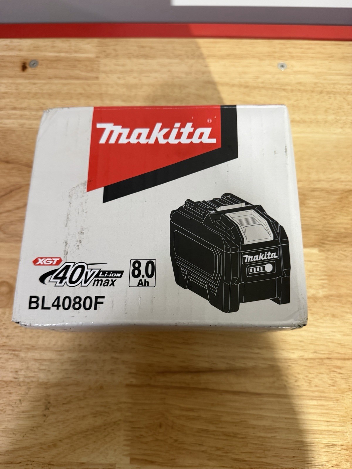 Makita XGT 40v Max 8.0 Ah Battery BL4080F
