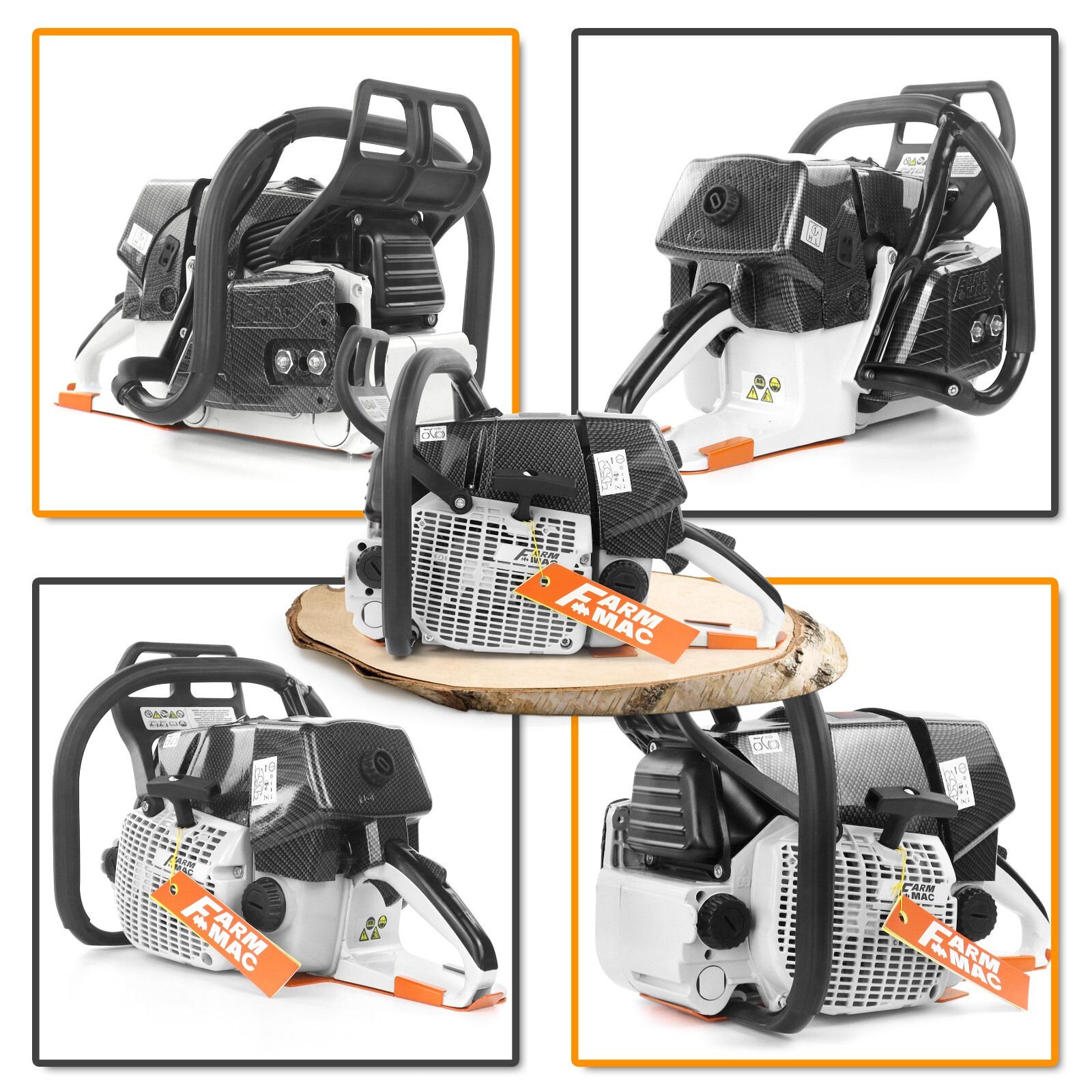 92cc Gas Chainsaw Power Head Compatible with MS660 G660 for Milling Wood No Bar