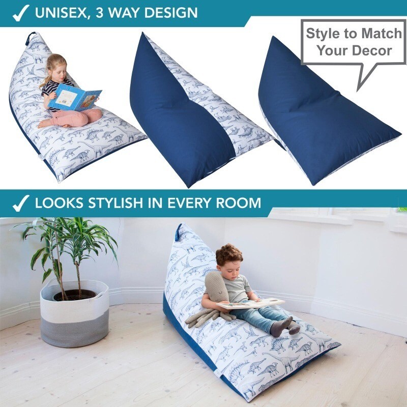 Original Stuffed Animal Bean Bag for Storage(No Filler) for Kids Teens & Adults