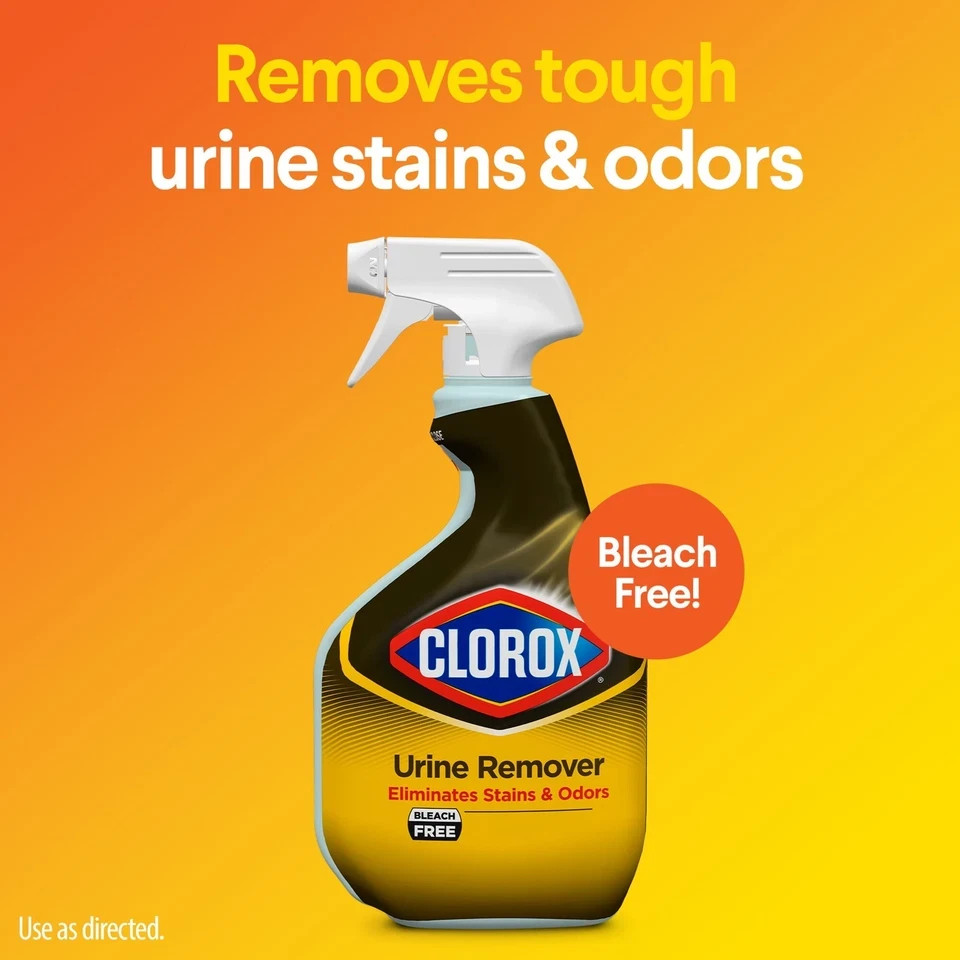Urine Remover 32oz Spray – Stains & Odor Eliminator for Pets & Home