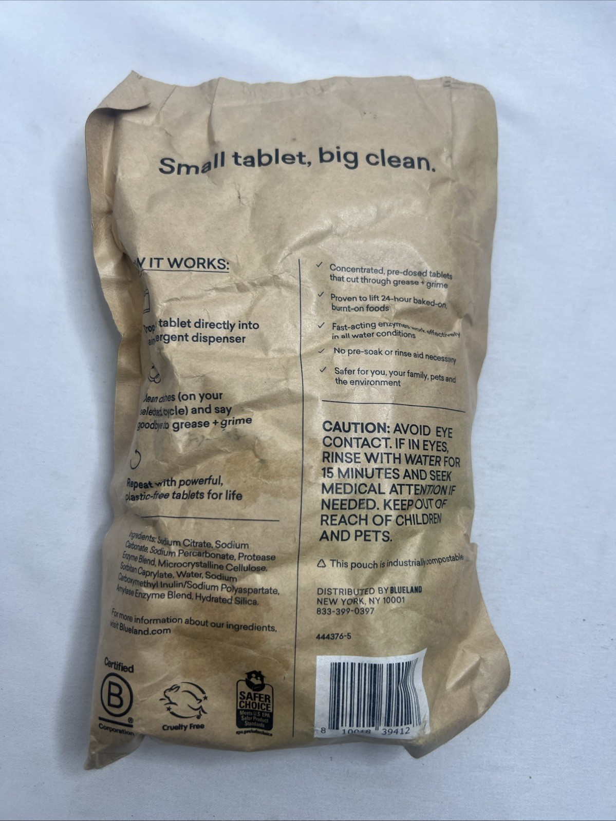 Lot Of 2 Blueland Dishwasher Detergent 60 Tablets Tablets – Scent-Free