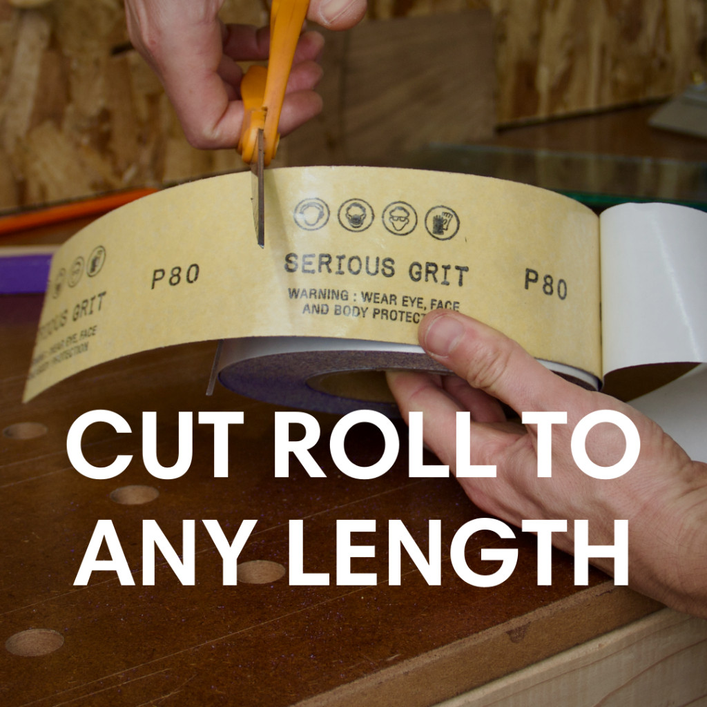 Ceramic PSA Sandpaper Rolls
