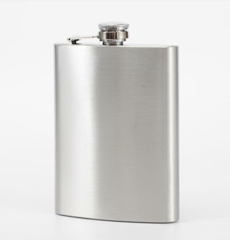 TECHTONGDA 12oz Portable Alcohol Pocket Flask with Funnel Stainless