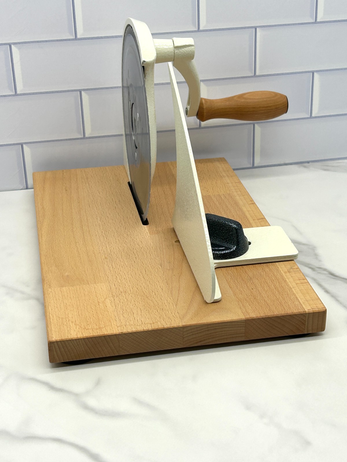 USED – Zassenhaus Classic Bread Slicer – Cream