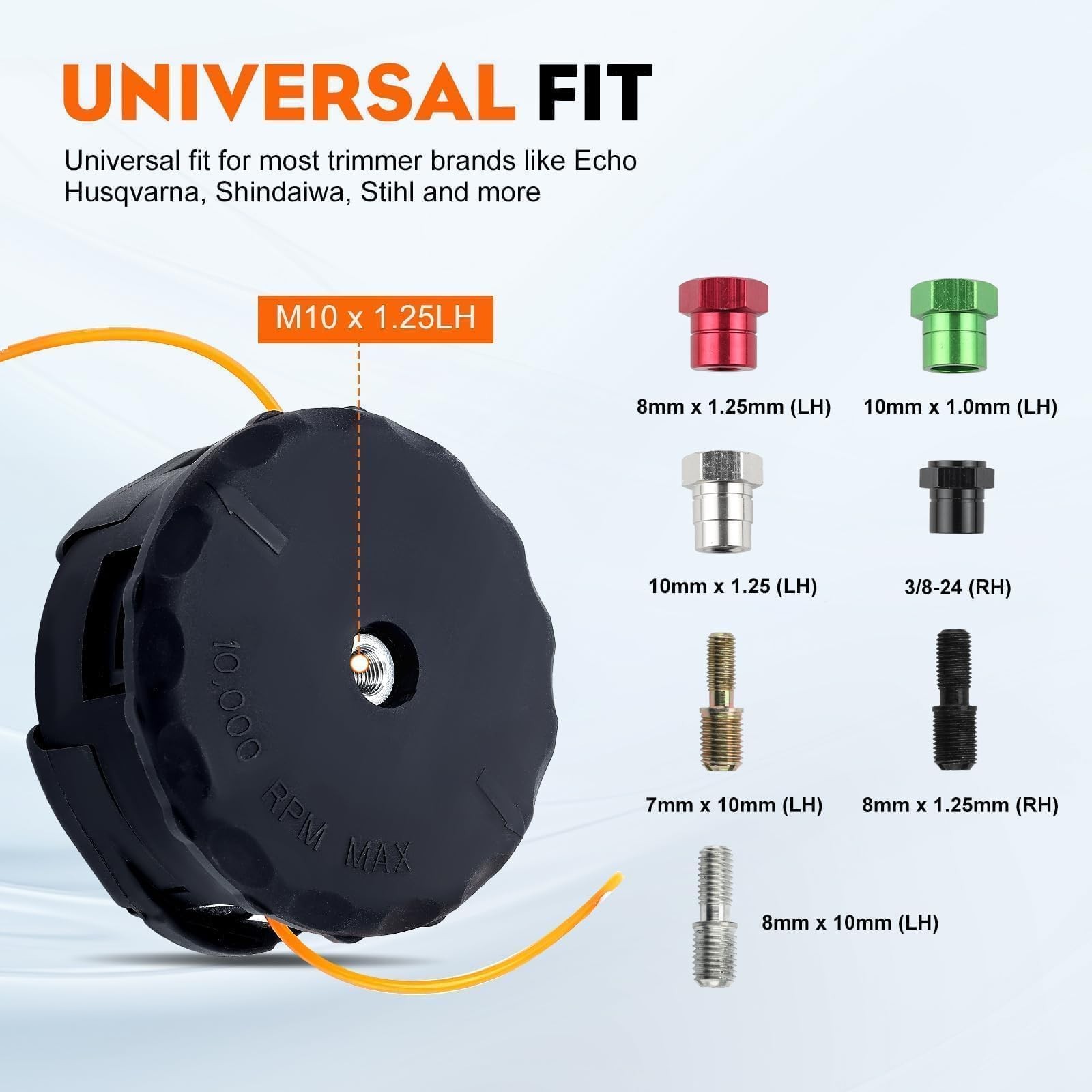 Speed Feed 400 Trimmer Head for Echo,Shindaiwa,Redmax,Stihl,Husqvarna Universal