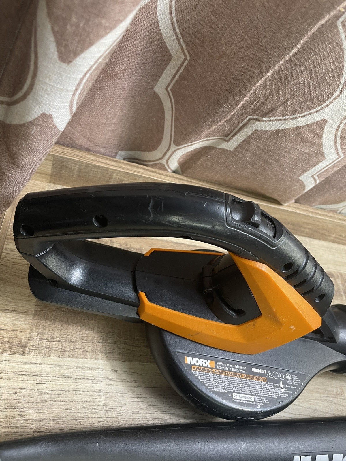WORX Cordless Leaf Blower, Electric Blowers for Lawn Care with 120 MPH & 3.5 LBS