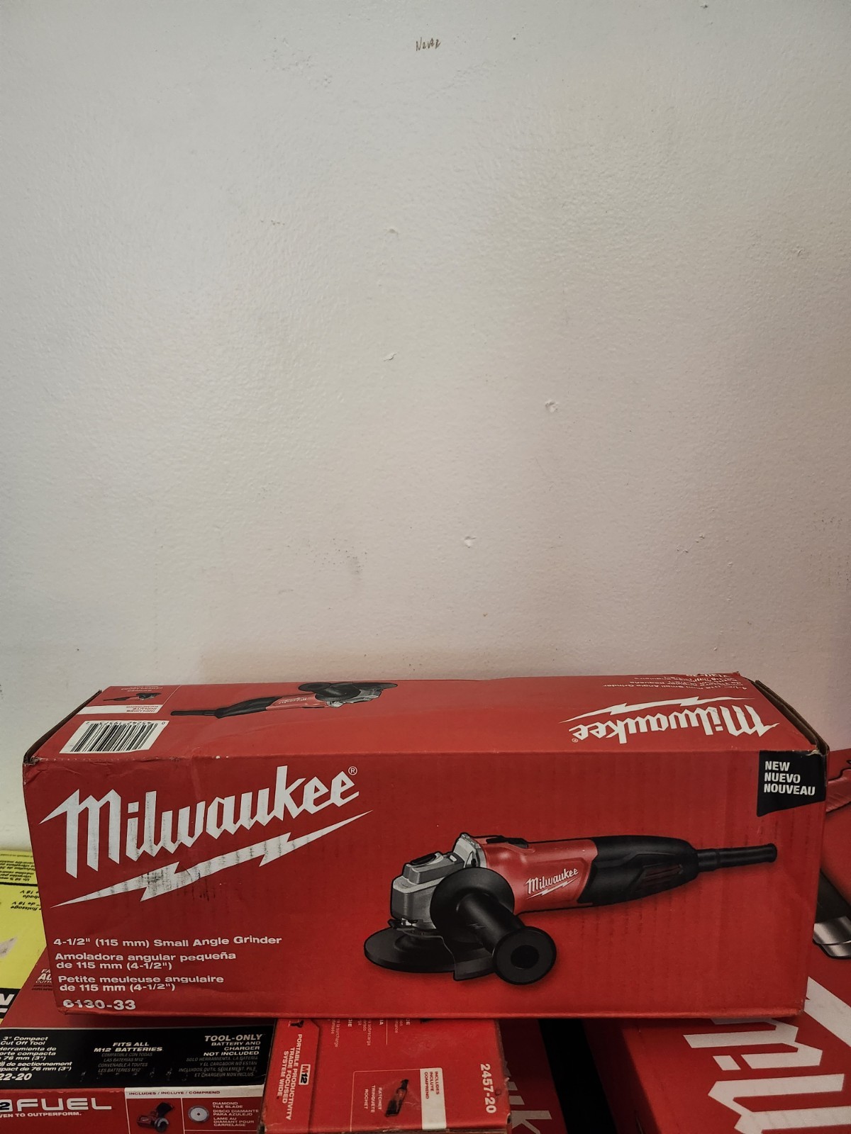Milwaukee 4-1/2 in Corded Electric Angle Grinder Rotary/Circular 6130-33