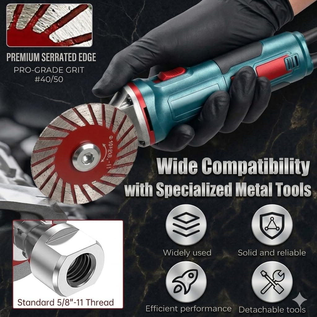 1.57″ Professional Mini Diamond Saw Blades Set (5 Set), Precision Cutting Disc f