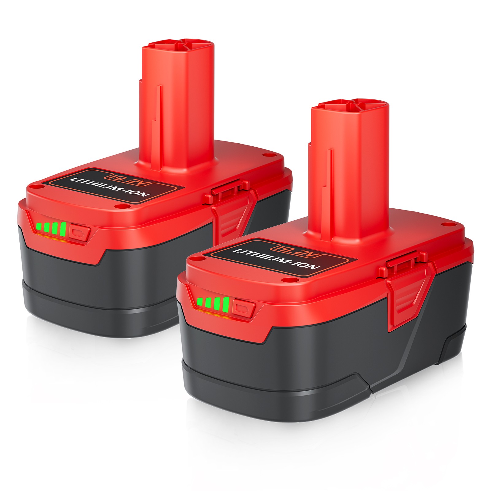 2PACK 8000mAh 19.2V For Craftsman C3 Lithium ion XCP 11375 Battery & Charger