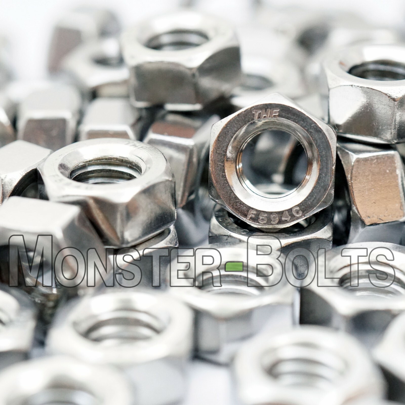 Stainless Steel Hex Machine Screw Nuts 0-80 2-56 3-48 4-40 6-32 8-32 10-24 10-32