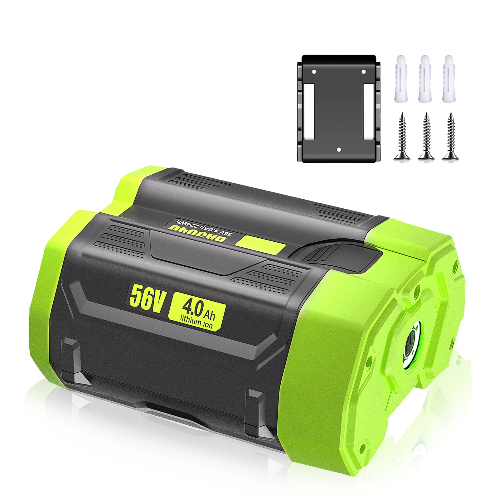 2 Pack For EGO POWER+ BA2800T 56V 4.0 AH Battery w/ Fuel Gauge 56 Volt Power+