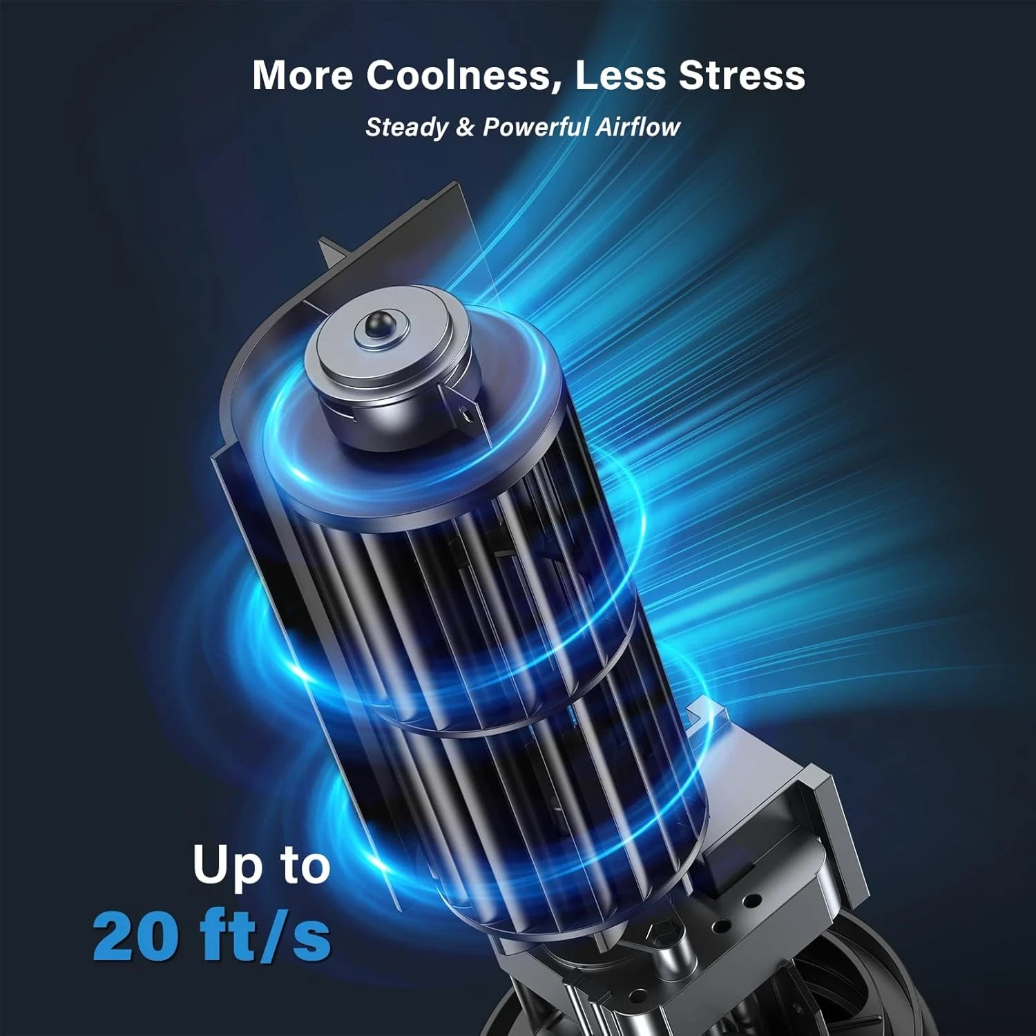 GRIDR Tower Fan FTS006R Bladeless 13″ 3 Speeds, 12hr Timer, Child Lock, Etc.