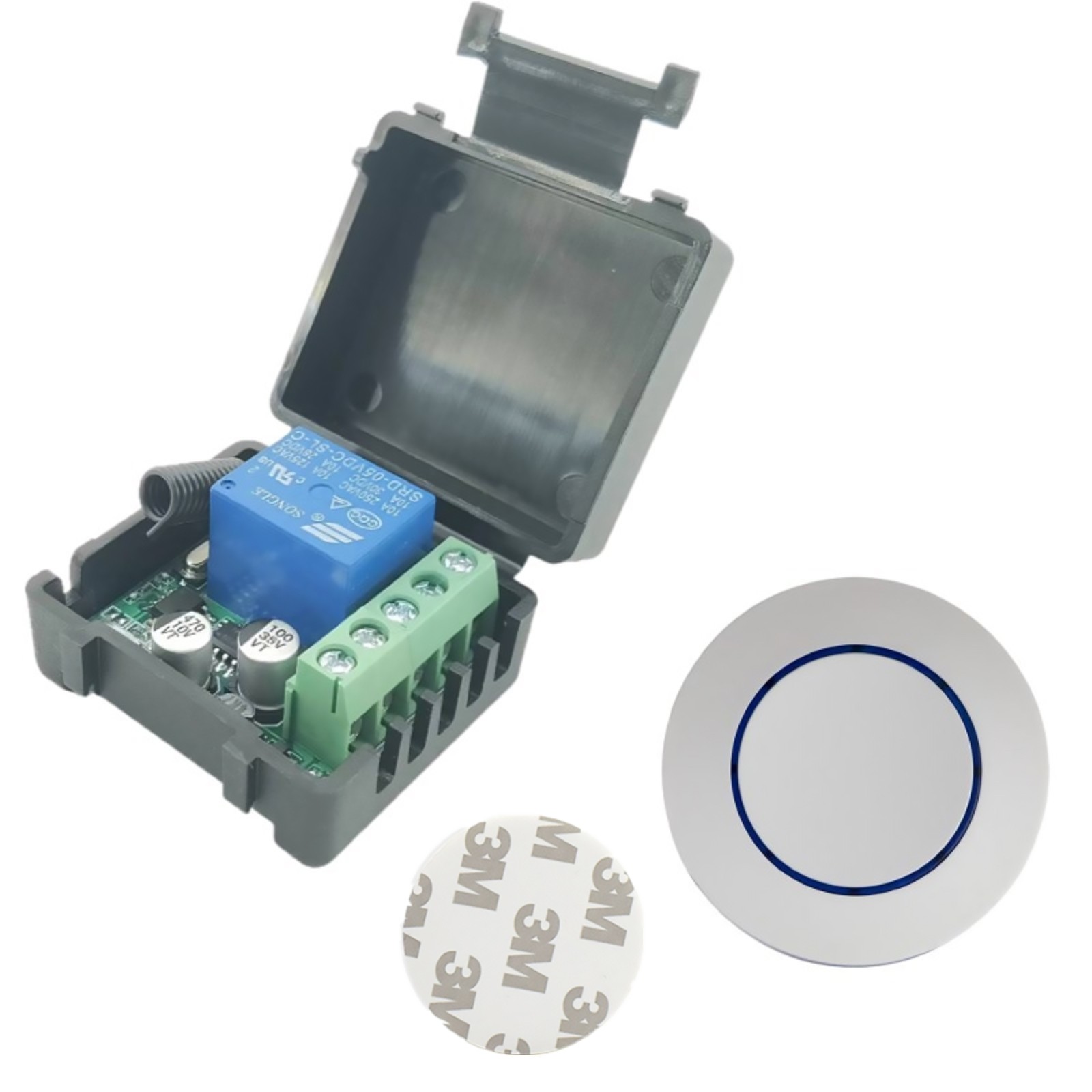 433Mhz DC 5V-30V 1CH Universal Wireless Remote Control Switch Relay Receiver Kit