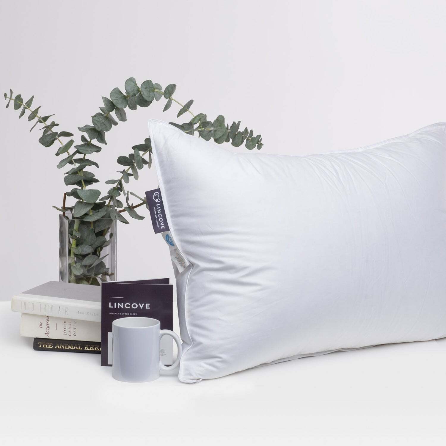 Lincove Classic™ Hotel Collection Down and Feather Bed Pillow – Made in the USA