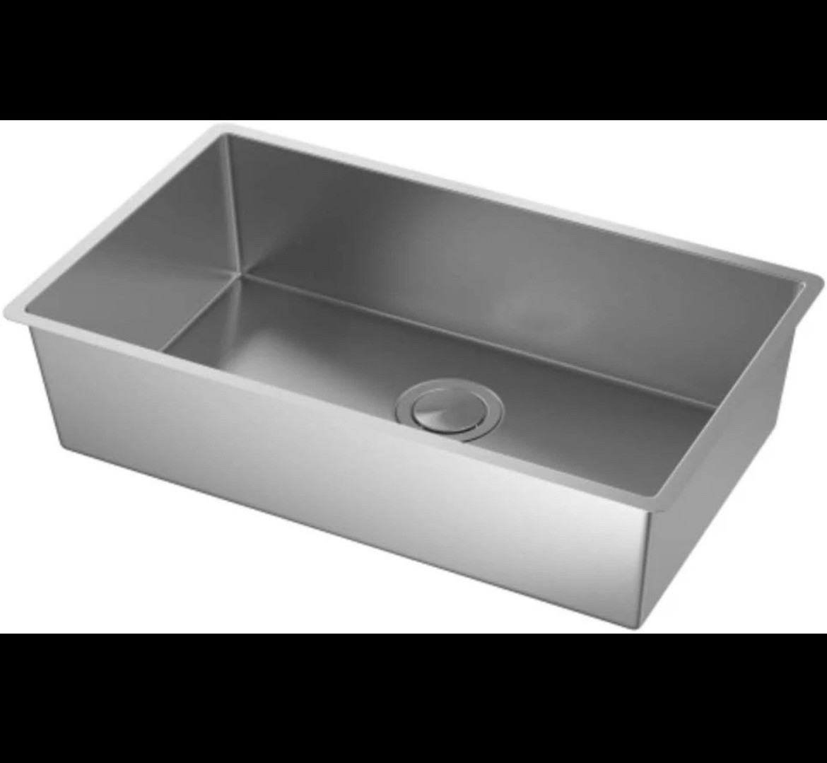 NEW IKEA NORRSJÖN Stainless Steel Kitchen Sink 803.248.97 — Top Mount
